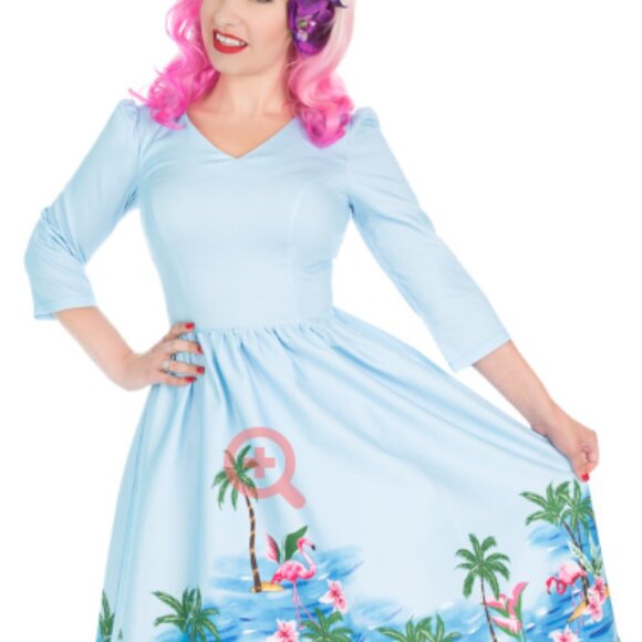 Flamingo Dresss - Picture 1 of 7